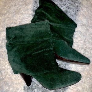 Steve Madden green boots